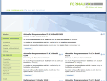 Tablet Screenshot of fernausoft.de